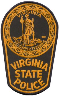 Virginia State Police official shoulder patch