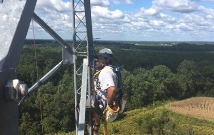 A VSP tower climber.