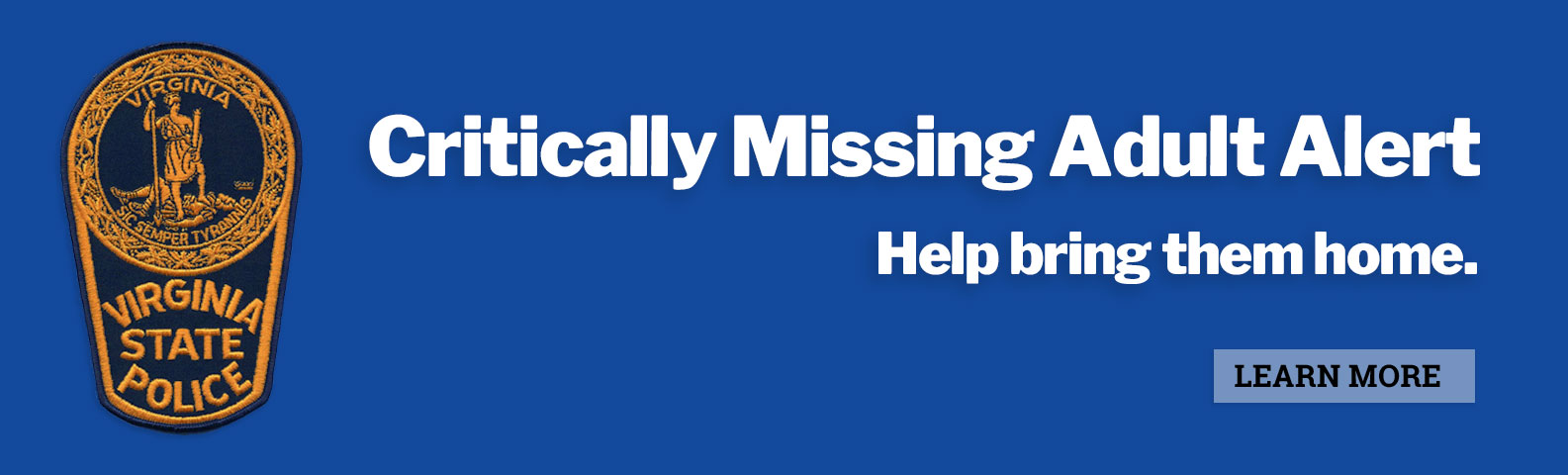Critically Missing-Adult